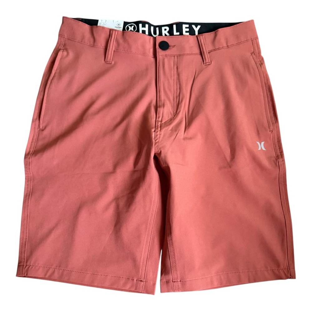 Hurley Men's All Day Hybrid Quick Dry 4 Way Stretch Short (Redwood, 30)